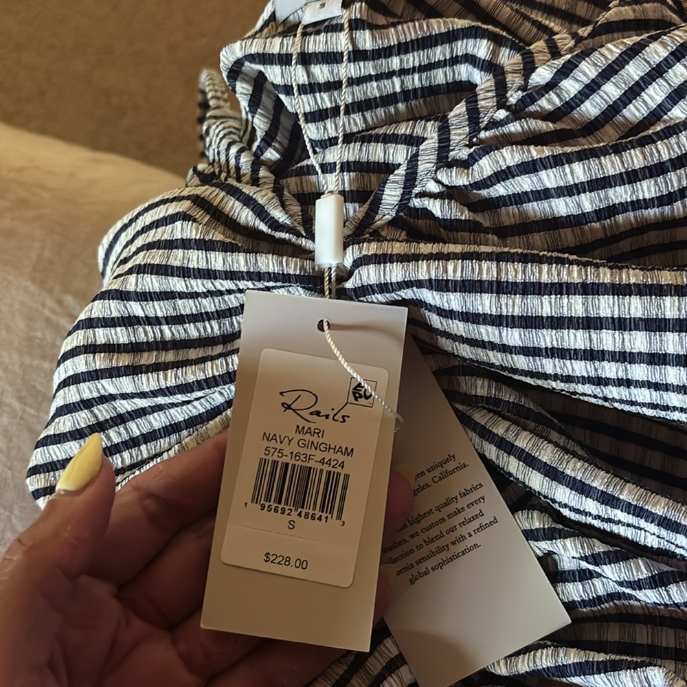 NWT Ruched Midi Rails Dress - Picture 4 of 4